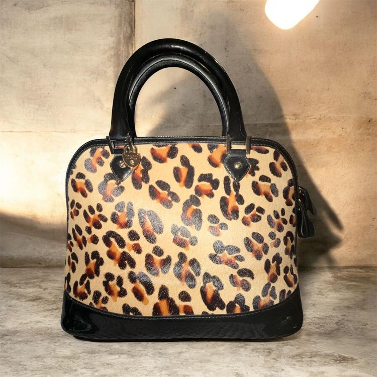 Aspinal of London Leopard Print Handbag imagen 1